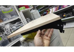 Полкотримач  регулюємий  30см.(чорний)